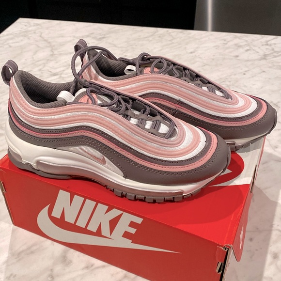NIKE AIR MAX 97 VIOLET ORE/PINK GLAZE/WHITE - Picture 1 of 9